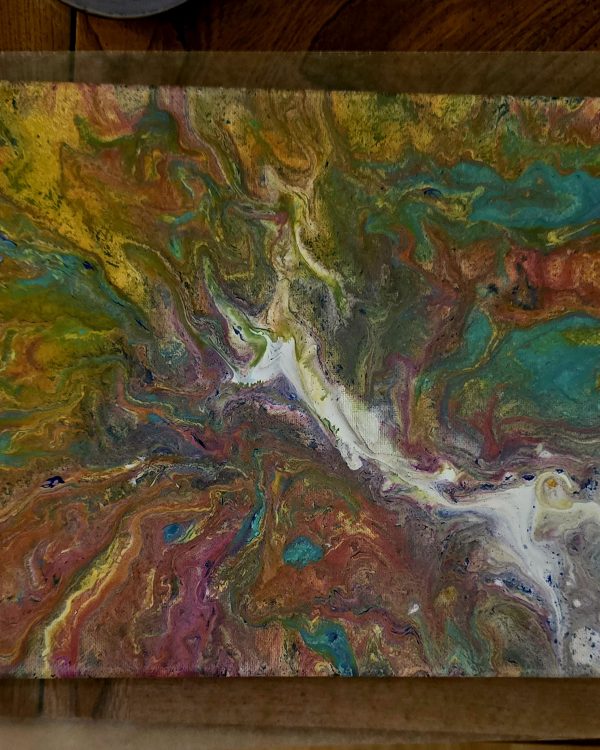 Acrylic Painting - Mermaid, view 2