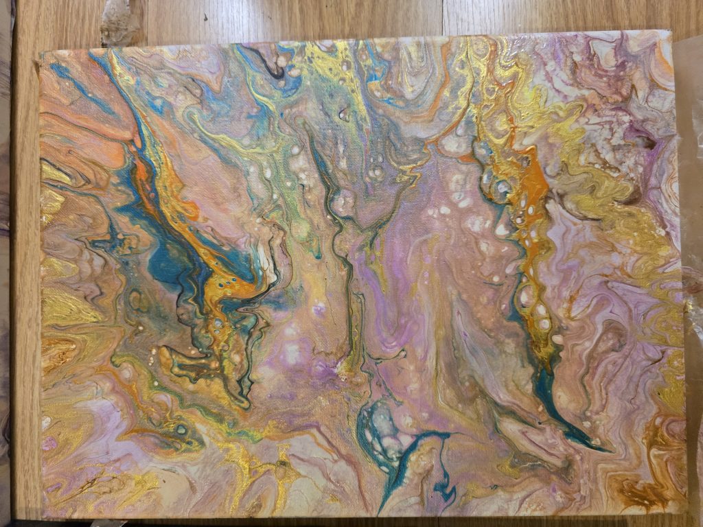 Acrylic Painting - Arabian Dreams