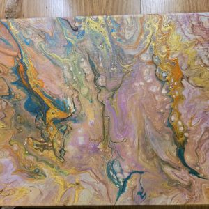 Acrylic Painting - Arabian Dreams